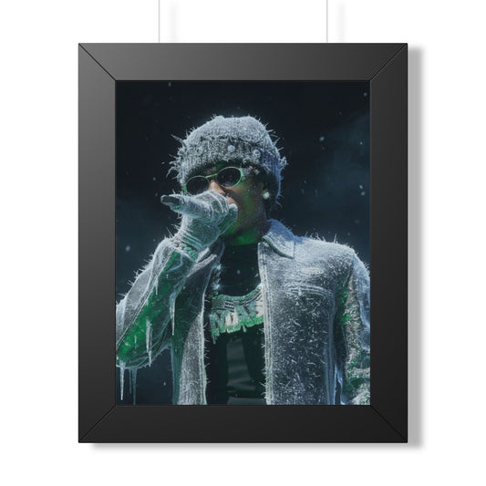 Frozen NBA Youngboy Framed Poster — Photo Wall Art