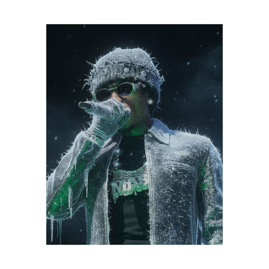 Frozen NBA YoungBoy Matte Vertical Posters